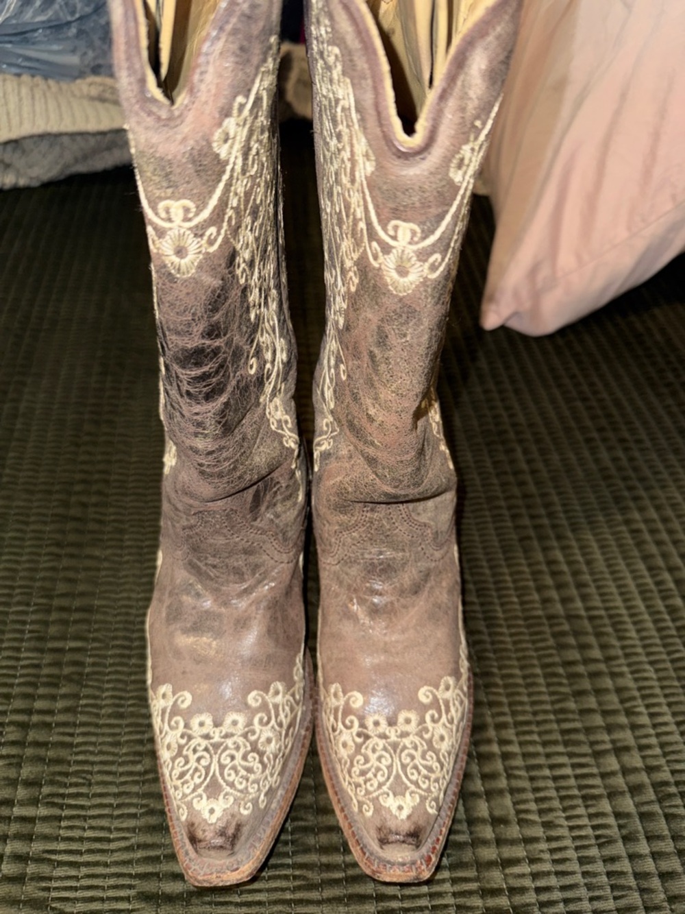 Corral brand Embroidered Western Cowboy Boots